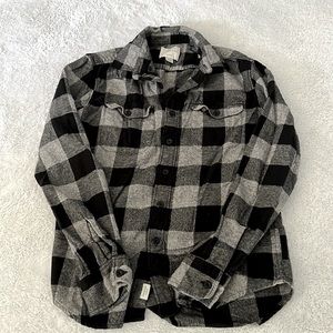 American Eagle xs mens plaid shirt. Like new.